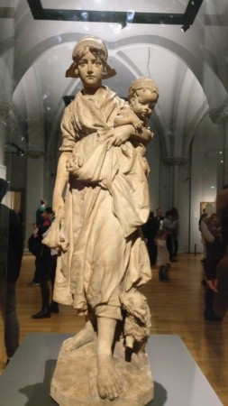 オランダ・アムステルダム国立美術館の優れた彫刻・工芸、船の部屋を